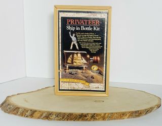 Privateer Ship In A Bottle Kit - Authentic Models - Ages8 - 98.
