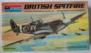 British Spitfire Monogram Maquette 1/48 Ref 5208
