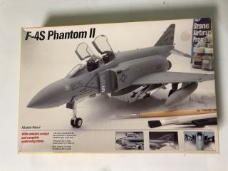 Testors 1:48 Mcdonnell Douglas F - 4s Phantom Ii Plastic Model Kit 573u
