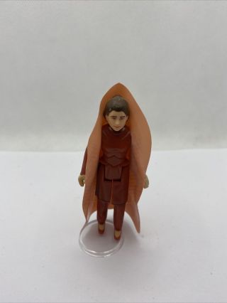Vintage Star Wars Kenner Figure Princess Leia Bespin 1980 With Cape & Stand