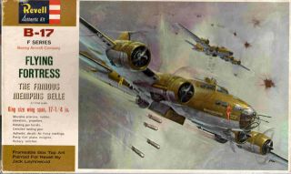 Revell 1962 B - 17 Flying Fortress " Memphis Belle " 1/72 Minor Issues?,  Bonus