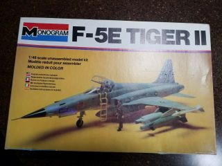 Monogram F - 5e Tiger Ii - 1/48 Scale - Vintage 1978 Kit Parts Bag
