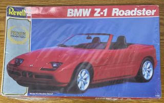 1990 Bmw Z1 Roadster 1/24 Revell Premium Model Kit Complete In Bags Z - 1