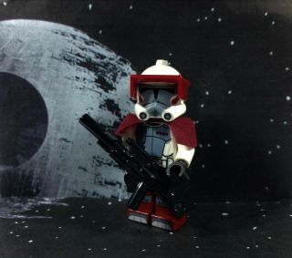 Lego Star Wars Minifigure Arc Clone Trooper Sw0377 W/ Blaster Rifle - Clone Wars