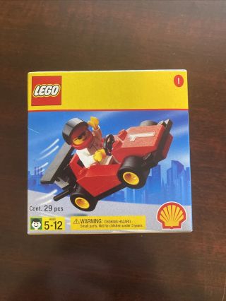 Lego System - Shell Special Edition - Formula One Racing Car - Set 2535 - Vintage 1998