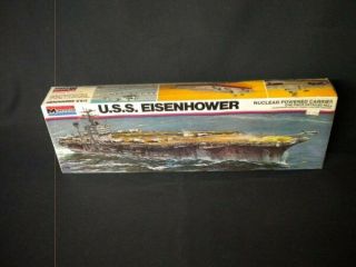 Monogram Uss Eisenhower Aircraft Carrier Scale Kit