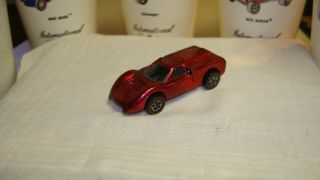 Hot Wheels Redlines Usa 1968 Red Ford J - Car All