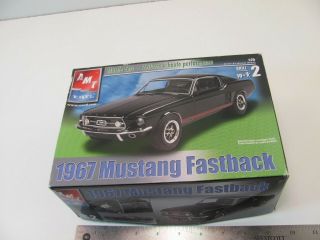 Amt 31550 1967 Ford Mustang Fastback 1/25 Model Car Kit