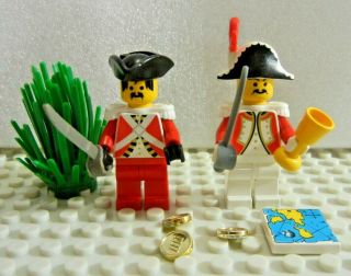 Lego Pirate Imperial Guard Redcoat Soldiers Minifigures Armed