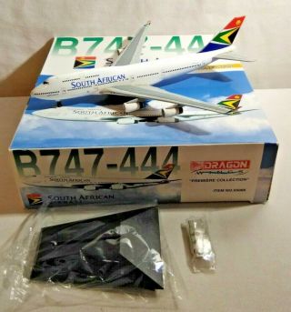 Dragon Wings Premiere 1:400 Scale Boeing 747 - 444 South African Airways - 55086