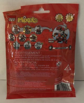 LEGO Mixels 41564 AQUAD Building Kit CN Series 8 Red Bag 3