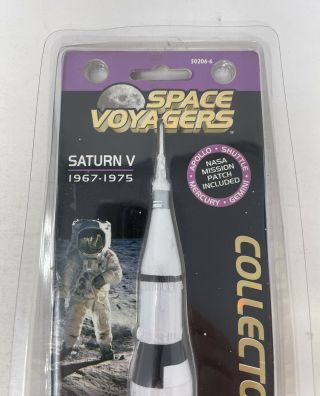Space Voyagers,  Action Products,  NASA Saturn V Rocket 1967 - 1975 No Patch 2