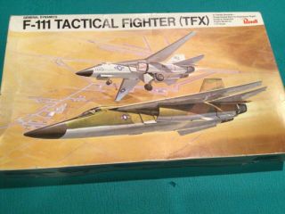 Vintage Revell F - 111 Tactical Fighter (tfx) 1966 H208