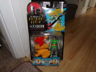 Adventures Of Batman And Robin Duo Force Air Strike Robin Figure 97 Kenner.