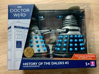 Doctor Who Collector Figures,  History Of The Daleks 2,  Dalek Invasion Of Earth