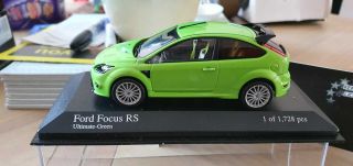 MINICHAMPS FORD FOCUS RS 2009 1:43 GREEN 2