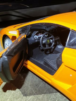 1:18 Lamborghini Lp 560 - 4 Orange Diecast Car Mondo Motors