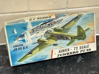 Airfix 1/72 Junkers Ju.  88 A - 4,  Type 3 Red Stripe Box Issue.