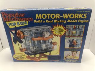 Popular Mechanics Motor - Build A Real Model Engine