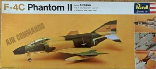 Revell F - 4c Phantom Ii - 1/72 Scale - Vintage 1967 Kit
