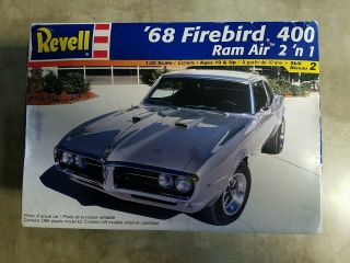 Revell 1/25 Scale 68 Pontiac Firebird Ram Air 400 Missing 1 Piece