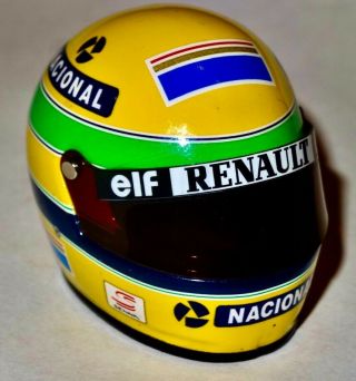 Immaculate Minichamps 1/8 1994 Ayrton Senna Williams F1 Formula 1 Helmet
