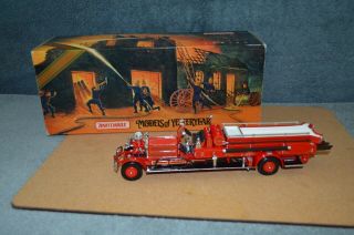 Matchbox - Models Of Yesteryear - 1930 Ahrens - Fox Fire Engine Ysfe01