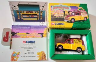 Corgi 06601 Morris 1000 Advance Publicity Van Carters Steam Fair,  Boxed 1995
