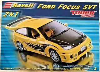 Revell Ford Focus Svt Tuner Series 1:25 Scale.  Kit 2187.  In Open Box