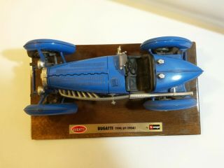 Burago model bugatti type 59 in blue 3