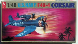 Hobbycraft 1/48 Us Navy F4u - 4 Corsair – Complete And Unstarted -