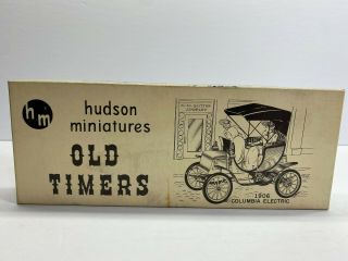 Hudson Miniatures 1949 1:24 Scale Old Timers 1906 Columbia Electric Model Kit Nr