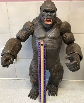 Large King Kong Skull Island Ape Gorilla Figure 18 " Lanard Toys Monster