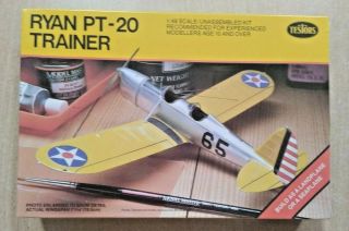 44 - 510 Testors 1/48th Scale Ryan Pt - 20 Trainer Plastic Model Kit