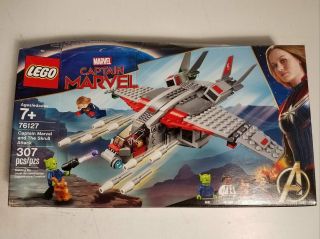 Lego Captain Marvel & The Skrull Attack 76127