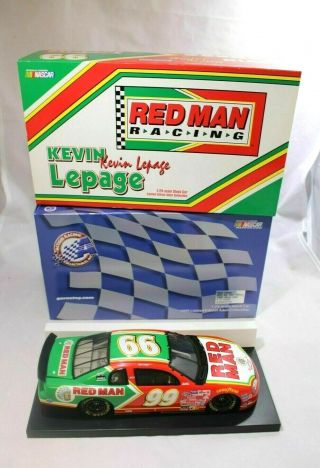 1999 Kevin Lepage 99 Red Man Racing 1/24 Diecast By Action