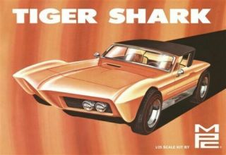 Mpc 876 Tiger Shark (python) Show Car Plastic Model Kit 1/25