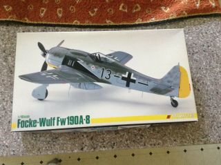 Trimaster 1:48 Focke - Wulf Fw - 190 A - 8 Plastic Aircraft Model Kit Mab - 106:3800