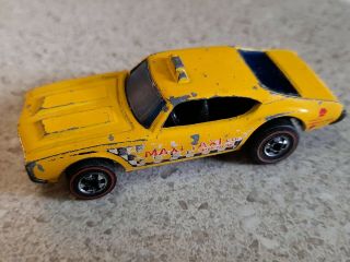 Hot Wheels Maxi Taxi Olds 442 Redline Tires 1969