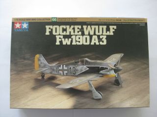 1|72 Model Plane Focke - Wulf Fw190 A - 3 Tamiya D12 - 4357