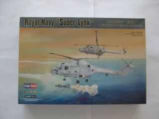 1|72 Model Helicopter Royal Navy " Lynx " Hobby Boss D12 - 4370