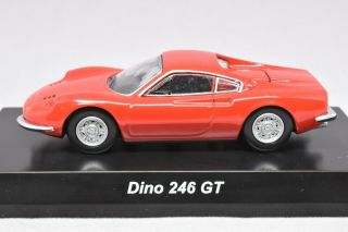 0276 Kyosho 1/64 Ferrari 7 Neo Dino 246 Gt Red Orange No - Box Tracking No.