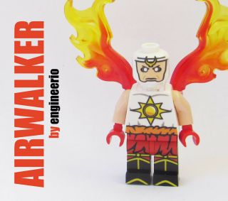 Custom Minifigures Airwalker Marvel On Lego Brand Bricks