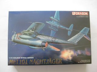 1|72 Model Plane (golden Wing Series) Me1101 Nachtjager Dragon D12 - 123