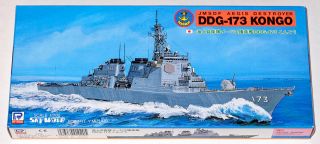 Pit - Road Skywave 1/700 Jmsdf Aegis Defense Ship Kongo Ddg - 173 Model Kit