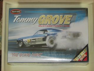 Nib Polar Lights Tommy Grove Mustang Funny Car