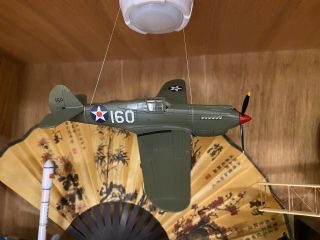 Built P40 And Zero Fighter Plane Wwii Set 1/72