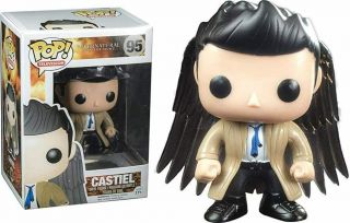 Supernatural Castiel With Wings Funko Pop Vinyl Outer Box