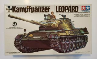 Tamiya Kampfpanzer Leopard Tank Model Kit 1/35 Scale Mm - 164