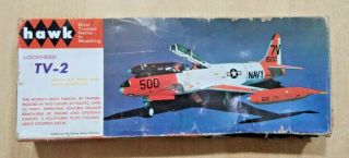 49 - 512 Hawk 1/48th Scale Lockheed Tv - 2 Shooting Star Plastic Model Kit